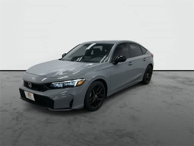 2026 Honda Civic Hatchback Sport Urban Gray Pearl at Honda of Clear Lake