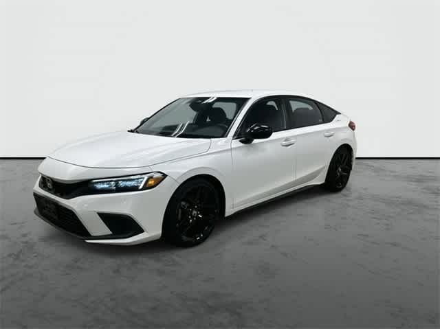 2024 Honda Civic Hatchback Sport Platinum White Pearl at Sterling McCall Lexus of Clear Lake