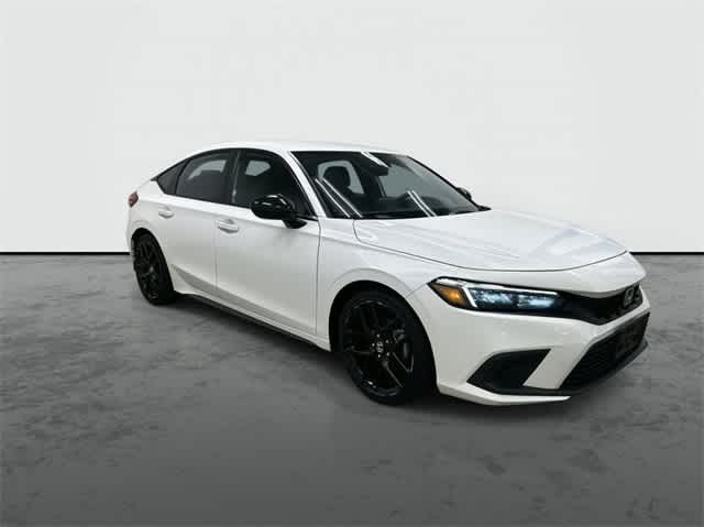 2024 Honda Civic Hatchback Sport Platinum White Pearl at Sterling McCall Lexus of Clear Lake