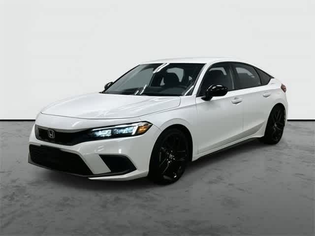 2024 Honda Civic Hatchback Sport Platinum White Pearl at Sterling McCall Lexus of Clear Lake