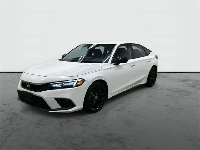 2024 Honda Civic Hatchback Sport Platinum White Pearl at Sterling McCall Lexus of Clear Lake