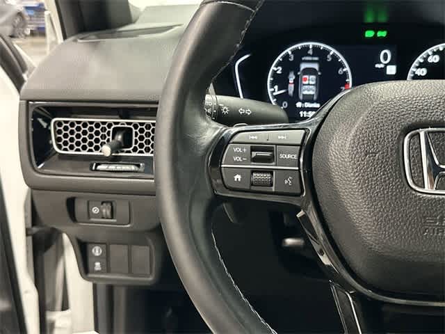 2024 Honda Civic Hatchback Sport Platinum White Pearl at Sterling McCall Lexus of Clear Lake