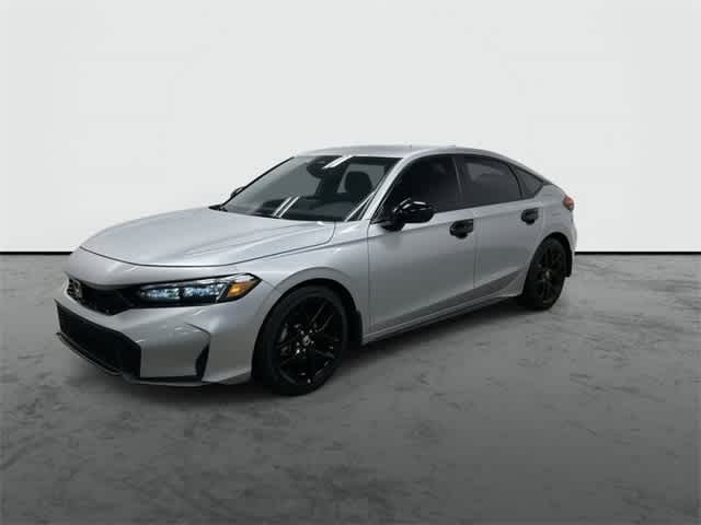 2025 Honda Civic Hatchback Sport Solar Silver Metallic at Sterling McCall Lexus of Clear Lake