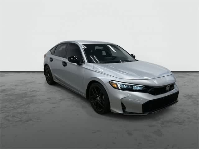 2025 Honda Civic Hatchback Sport Solar Silver Metallic at Sterling McCall Lexus of Clear Lake