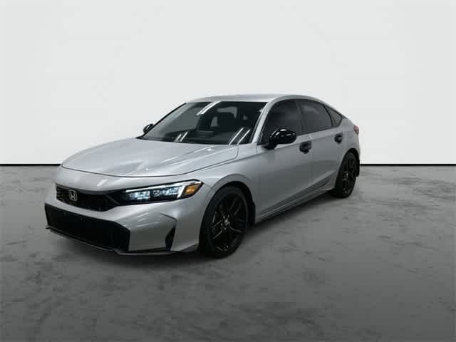 2025 Honda Civic Hatchback Sport Solar Silver Metallic at Sterling McCall Lexus of Clear Lake