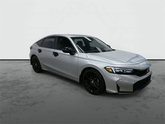 2025 Honda Civic Hatchback Sport Solar Silver Metallic at Sterling McCall Lexus of Clear Lake