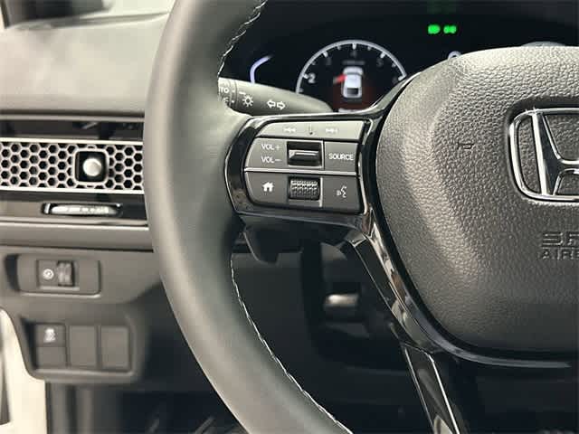 2025 Honda Civic Hatchback Sport Platinum White Pearl at Sterling McCall Acura