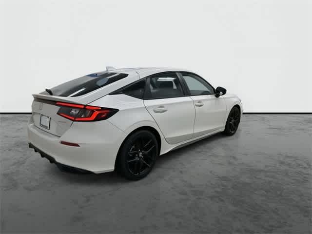 2025 Honda Civic Hatchback Sport Platinum White Pearl at Sterling McCall Acura