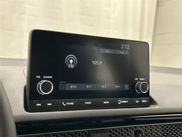 2025 Honda Civic Hatchback Sport Platinum White Pearl at Sterling McCall Acura