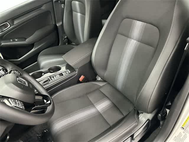 2025 Honda Civic Hatchback Sport Platinum White Pearl at Sterling McCall Acura