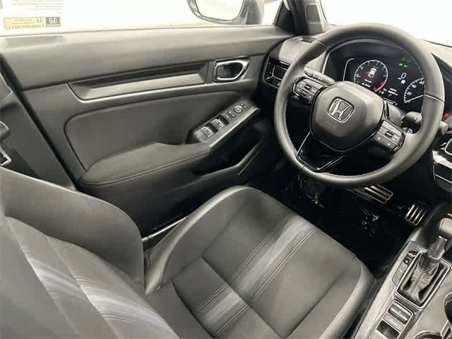 2025 Honda Civic Hatchback Sport Platinum White Pearl at Sterling McCall Acura