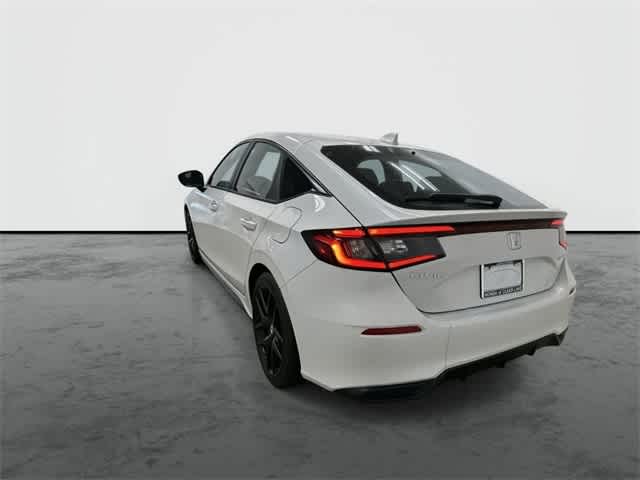 2025 Honda Civic Hatchback Sport Platinum White Pearl at Sterling McCall Acura