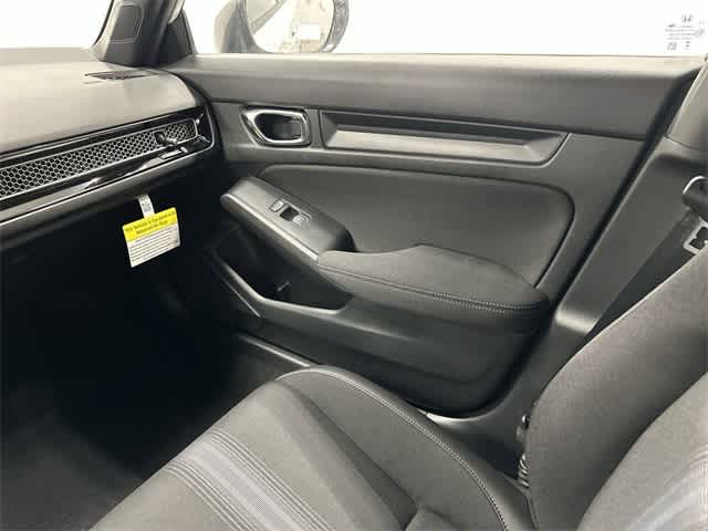 2025 Honda Civic Hatchback Sport Platinum White Pearl at Sterling McCall Acura