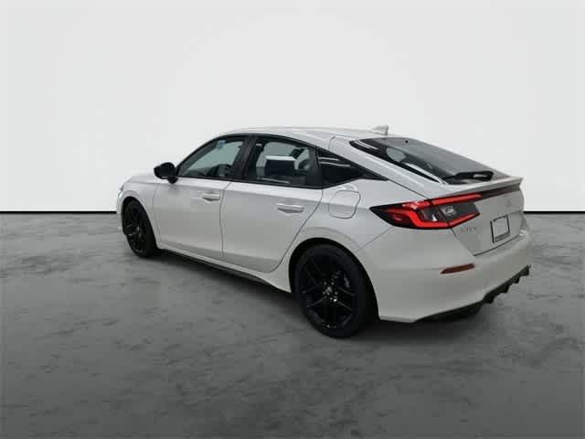 2025 Honda Civic Hatchback Sport Platinum White Pearl at Sterling McCall Acura