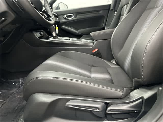 2025 Honda Civic Hatchback Sport Platinum White Pearl at Sterling McCall Acura