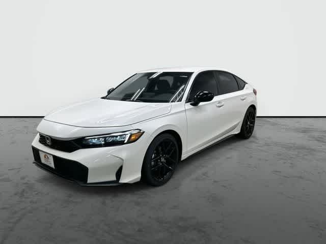 2026 Honda Civic Sport Platinum White Pearl at Honda of Clear Lake