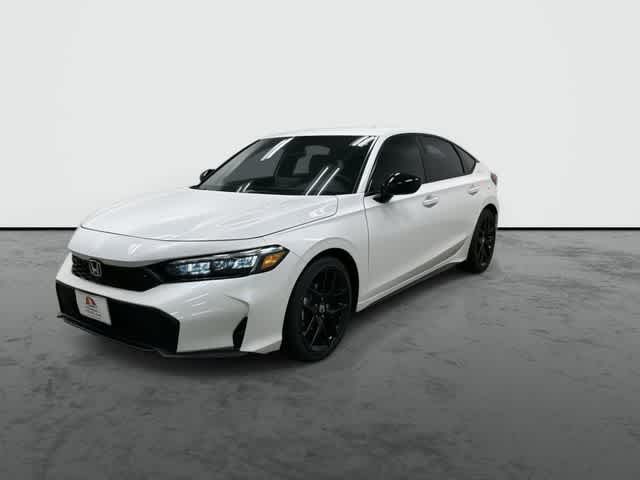 2026 Honda Civic Sport Platinum White Pearl at Honda of Clear Lake
