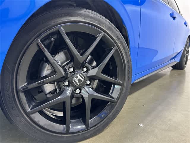 2022 Honda Civic Hatchback Sport Boost Blue Pearl at Sterling McCall Acura