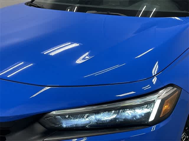 2022 Honda Civic Hatchback Sport Boost Blue Pearl at Sterling McCall Acura