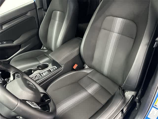 2022 Honda Civic Hatchback Sport Boost Blue Pearl at Sterling McCall Acura