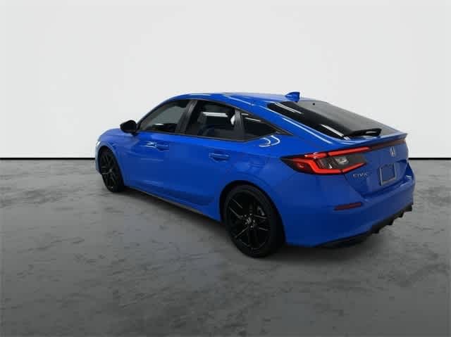 2022 Honda Civic Hatchback Sport Boost Blue Pearl at Sterling McCall Acura