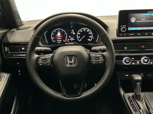 2022 Honda Civic Hatchback Sport Boost Blue Pearl at Sterling McCall Acura
