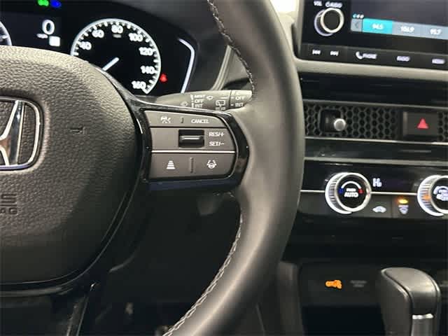 2022 Honda Civic Hatchback Sport Boost Blue Pearl at Sterling McCall Acura