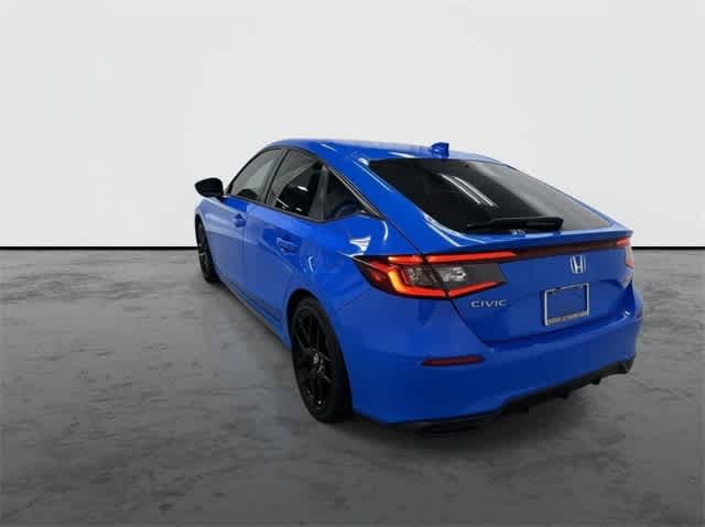 2022 Honda Civic Hatchback Sport Boost Blue Pearl at Sterling McCall Acura