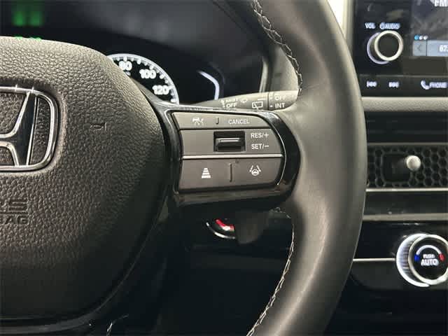 2025 Honda Civic Hatchback Sport Meteorite Gray Metallic at Sterling McCall Acura