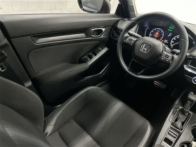 2025 Honda Civic Hatchback Sport Meteorite Gray Metallic at Sterling McCall Acura