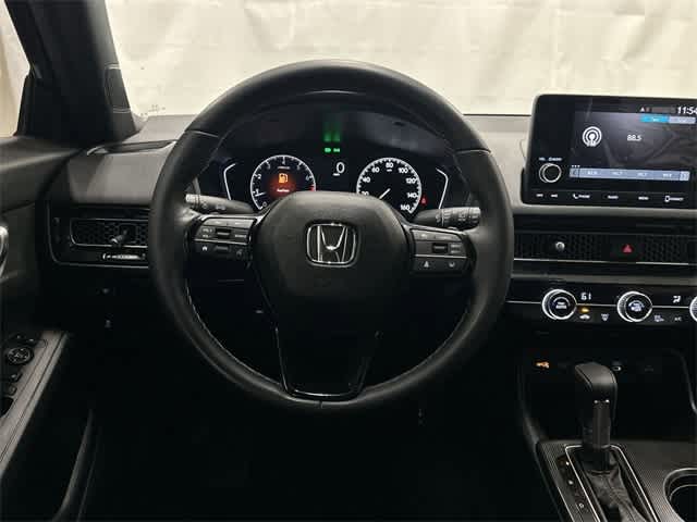 2025 Honda Civic Hatchback Sport Meteorite Gray Metallic at Sterling McCall Acura