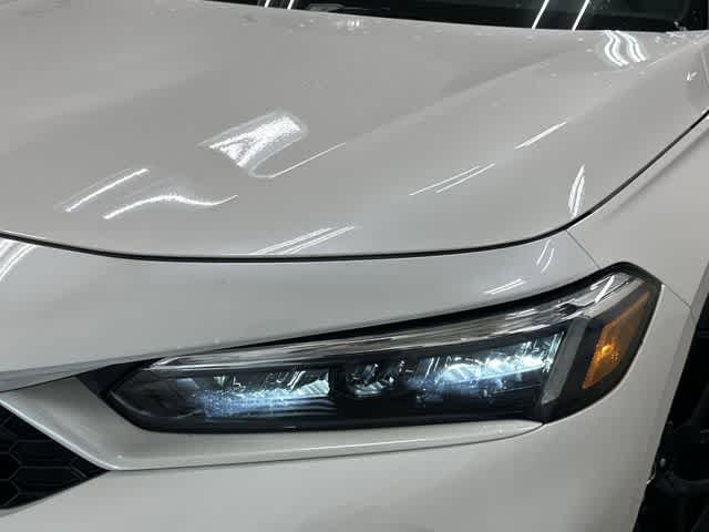 2026 Honda Civic Hatchback Hybrid Sport White at Honda of Clear Lake
