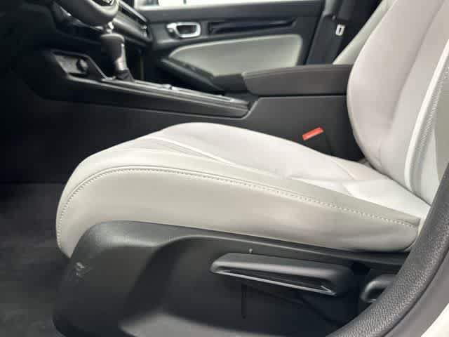 2026 Honda Civic Hatchback Hybrid Sport White at Honda of Clear Lake