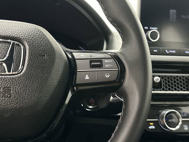 2026 Honda Civic Hatchback Hybrid Sport White at Honda of Clear Lake