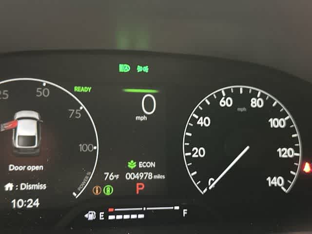 2026 Honda Civic Hatchback Hybrid Sport White at Honda of Clear Lake