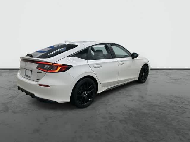 2026 Honda Civic Hatchback Hybrid Sport White at Honda of Clear Lake