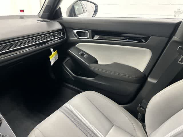 2026 Honda Civic Hatchback Hybrid Sport White at Honda of Clear Lake