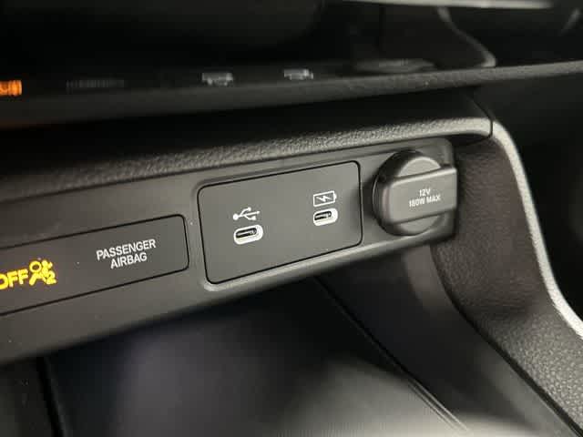2026 Honda Civic Hatchback Hybrid Sport White at Honda of Clear Lake
