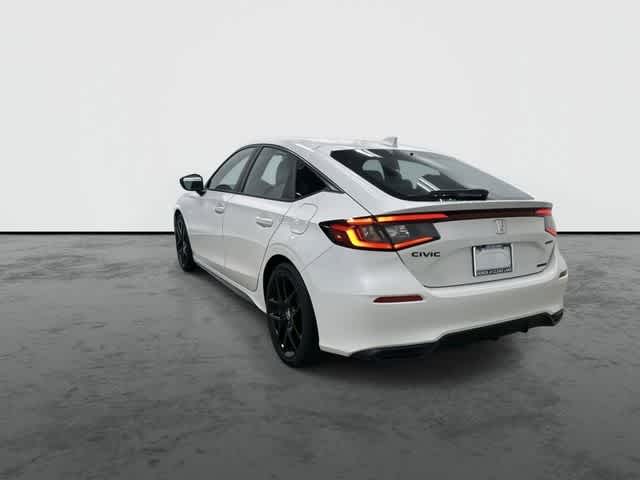 2026 Honda Civic Hatchback Hybrid Sport White at Honda of Clear Lake