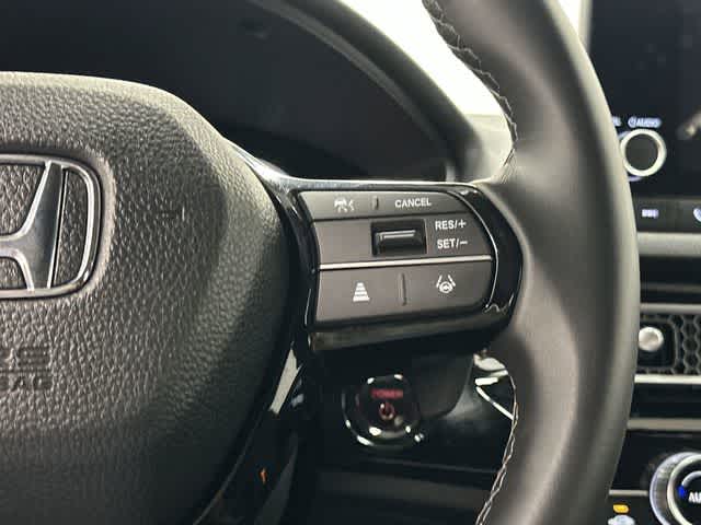 2026 Honda Civic Hatchback Hybrid Sport Red at Honda of Clear Lake