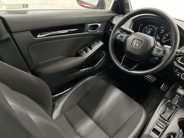 2026 Honda Civic Hatchback Hybrid Sport Red at Honda of Clear Lake
