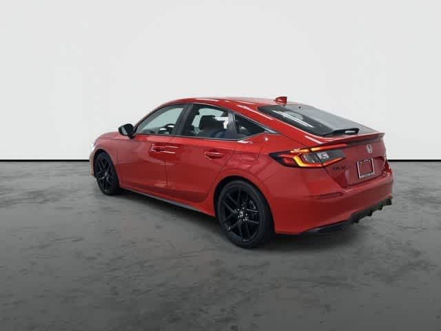 2026 Honda Civic Hatchback Hybrid Sport Red at Honda of Clear Lake