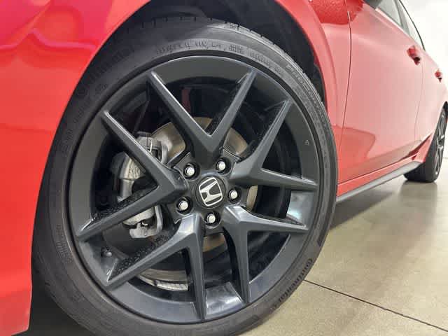 2026 Honda Civic Hatchback Hybrid Sport Red at Honda of Clear Lake