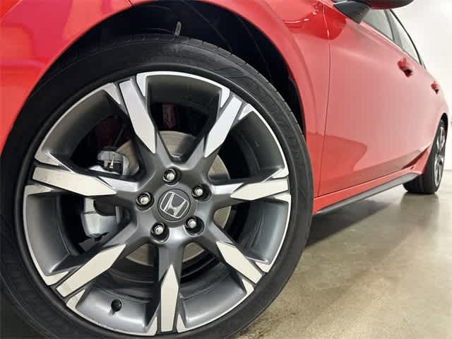 2026 Honda Civic Hatchback Hybrid Sport Touring Rallye Red at Honda of Clear Lake