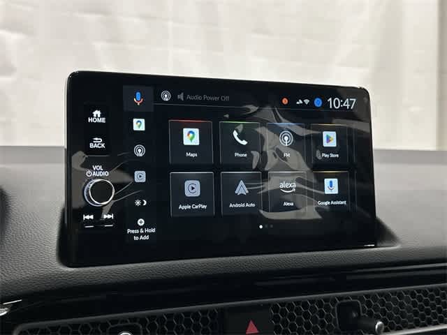 2026 Honda Civic Hatchback Hybrid Sport Touring Rallye Red at Honda of Clear Lake