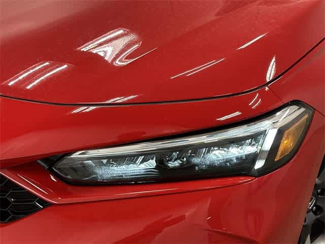 2026 Honda Civic Hatchback Hybrid Sport Touring Rallye Red at Honda of Clear Lake