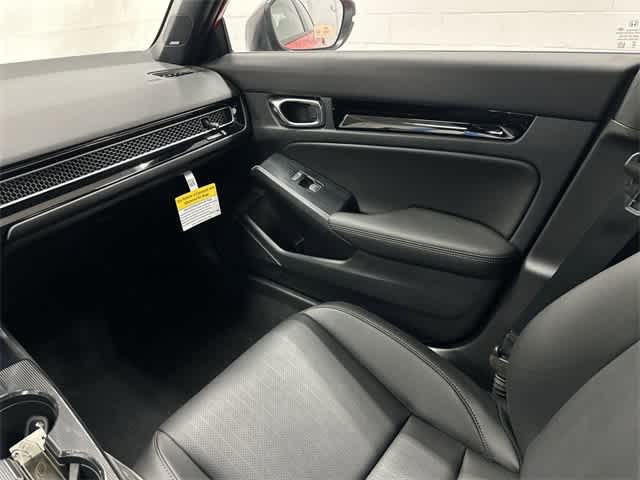 2026 Honda Civic Hatchback Hybrid Sport Touring Rallye Red at Honda of Clear Lake