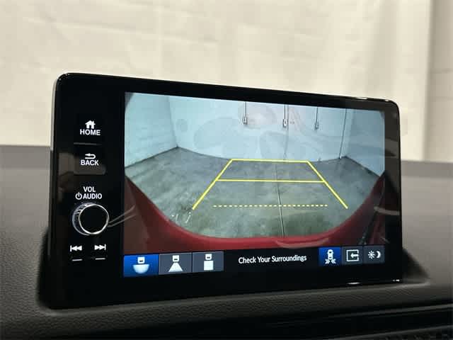 2026 Honda Civic Hatchback Hybrid Sport Touring Rallye Red at Honda of Clear Lake