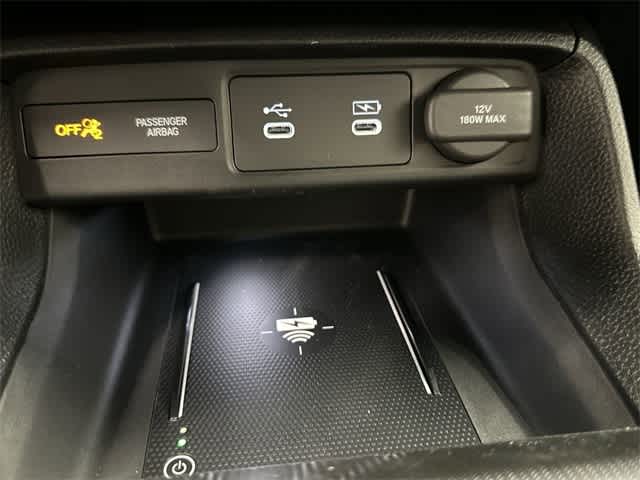 2026 Honda Civic Hatchback Hybrid Sport Touring Rallye Red at Honda of Clear Lake