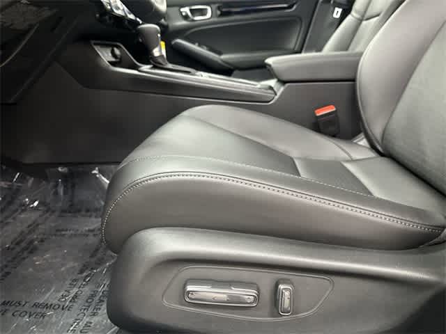 2026 Honda Civic Hatchback Hybrid Sport Touring Rallye Red at Honda of Clear Lake